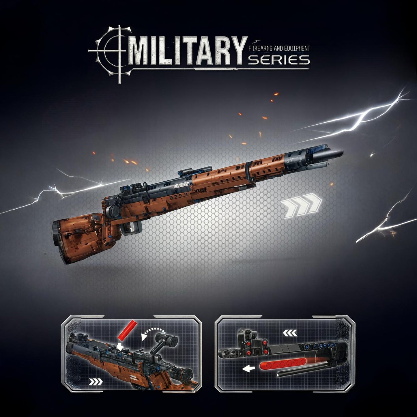 Ranger Rifle BrickBlaster™